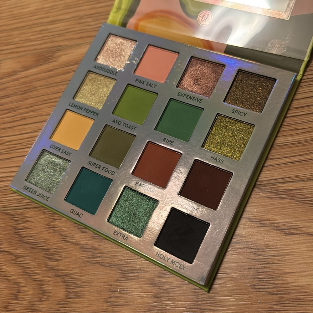 Bh cosmetics avocado toast eyeshadow palette